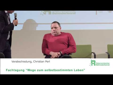 Fachtagung „Wege zum selbstbestimmten Leben“ - Verabschiedung