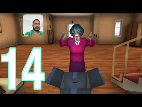 Scary Teacher 3D Ruin The Parcel 📦 Level 14 Gameplay Walkthrough Offline Game Call Me Legend Aakash