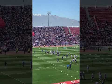 "Más de 23.000 hinchas de la Universidad de Chile presentes en el banderazo" Barra: Los de Abajo &bull; Club: Universidad de Chile - La U &bull; País: Chile