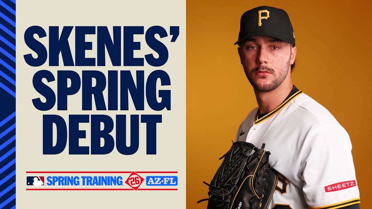 Paul Skenes is BACK! 🔥⚾️ (2026 Spring Training debut) | MLB Highlights