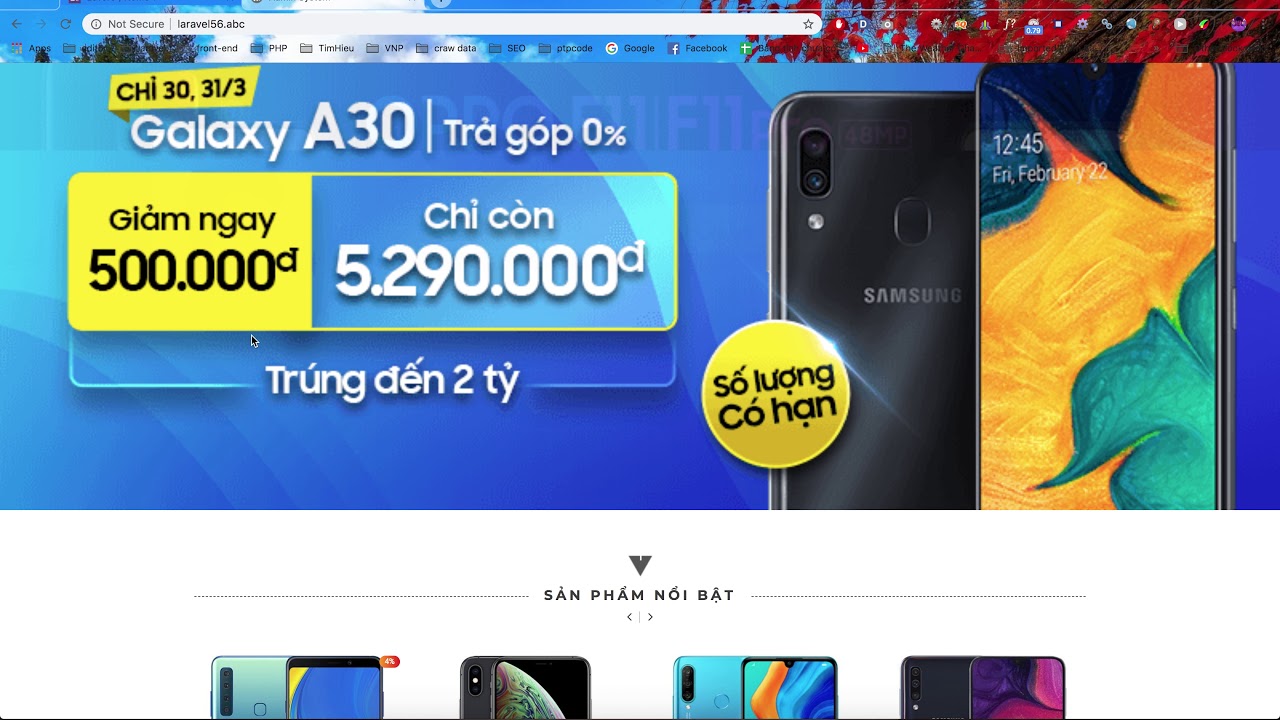 Bài 52.1 Backend page static - Xây dựng website bán hàng laravel