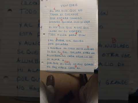 Venceré - Inspiración Cristiana