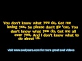 702 - You Don't Know (with lyrics)