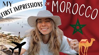 My First Impressions of MOROCCO 🇲🇦 Flying to Agadir from London