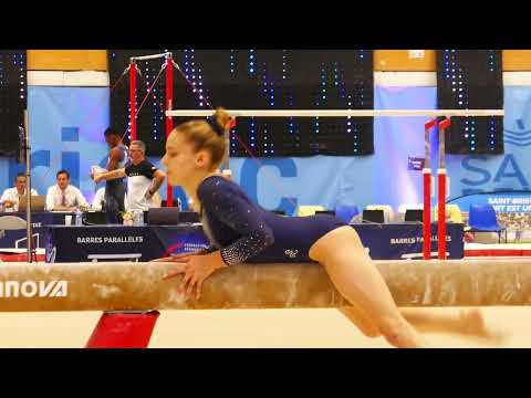 Noémie Pages - finale poutre junior - Championnat de France elite 2023