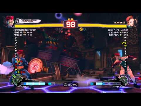 SSF4 AE 2012: JammyDodger1989 (Viper) vs Just_A_PS_Gamer (Cammy)