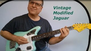 Video thumbnail for Squier Vintage Modified Jaguar - Guitar Review by Mark Zabel