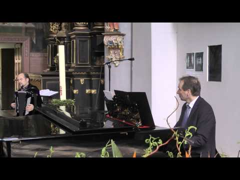 Gezinus Veldman vleugel en Piotr Rangno accordeon, Blijf mij mij Heer , City Kirche Aachen. mpeg