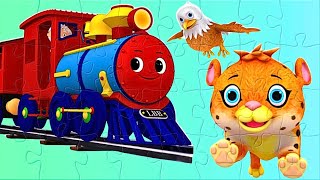 Let’s Watch More / Things Go Fast | Little Baby Bum Puzzle Game gameplay video by hyesim, 2:06 duration