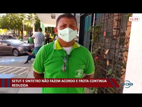SETUT e SINTETRO naÌƒo fazem acordo e frota continua reduzida 13 10 2021