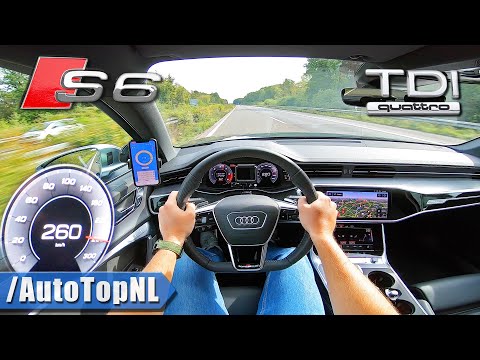 2021 AUDI S6 | TOP SPEED on AUTOBAHN [NO SPEED LIMIT] by AutoTopNL
