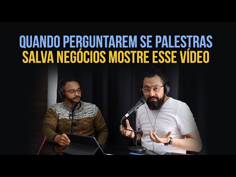 Quando perguntarem se palestras salva negócios mostre esse vídeo