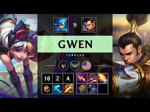 Gwen Jungle vs Xin Zhao: Rampage - NA Challenger Patch 14.24