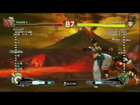 PR Balrog (Balrog) vs Derrick Legend (Juri) - SUPER STREET FIGHTER 4 AE Ver.2012 [720P]