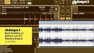 Dubspot Tutorial: How to Beat Grid Live Drums w/ Traktor + Ableton Live (Unquantized Tracks)
