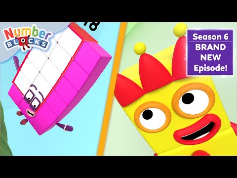 ☀️ As tall as the sun |  Full Episode - S6 E12 ⭐| Learn to Count | @Numberblocks