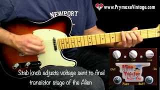 Video thumbnail for Analog Alien Alien Twister Fuzz and Buffer by Prymaxe