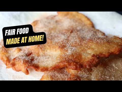 CARNIVAL FOOD: How to Make Homemade Elephant Ears | FAIR FOOD