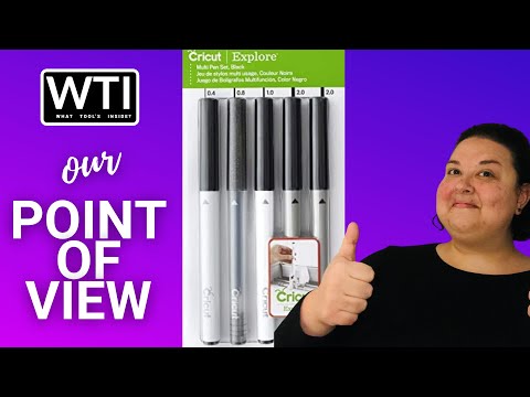 Cricut Black Pen Set - WTI product video review