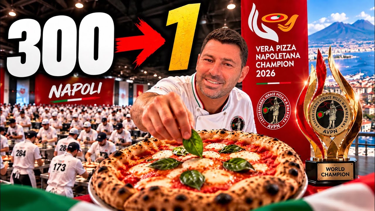 300 Pizza Masters Fight for the Title of WORLD’ BEST PIZZA