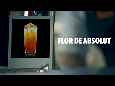 FLOR DE ABSOLUT DRINK RECIPE - HOW TO MIX