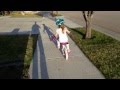 She Is Ready For The Big Time Pedals On Her Bike And Riding First Try