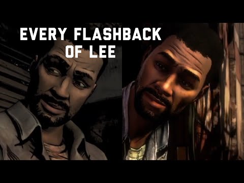 Every Lee Flashback Scene - The Walking Dead Definitive