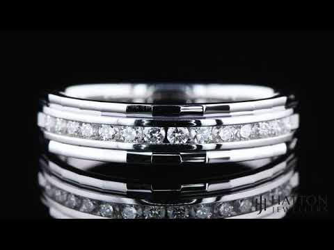 18ct White Gold 0.25ct Diamond Eternity Ring