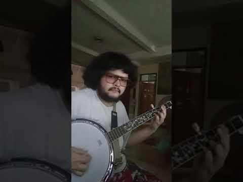 Creedance Clearwater Revival - Lookin' Out My Back Door (banjo Cover Jamming) Bluegrass Indonesia