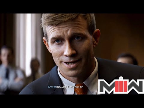 Graves Betrays Shepherd During Congress Interrogation Scene CALL OF DUTY: MODERN WARFARE 3
