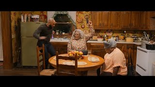 Tyler Perry&#39;s A Madea Homecoming | Madea Shoots Gun when Richards Tries To Talk To Her. HD Funny