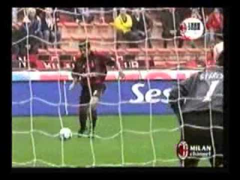 Milan-Vicenza 2-0 stagione 00-01 