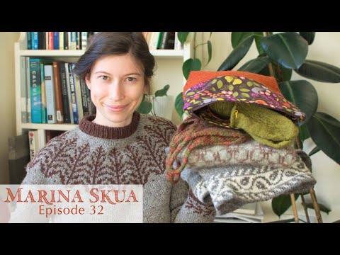 Marina Skua Podcast Ep 32 – Botanically inspired knits, elasticating a bralette, spring garden check