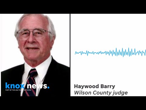 Tennessee judge talks about working like 'a regular white man' and not being 'a slave'