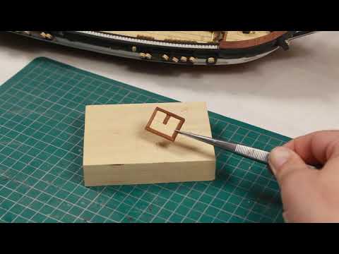 CUBIERTA-68- Como hacer la escotilla de proa. HMS BEAGLE - Modelismo Naval