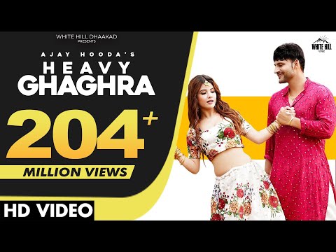 AJAY HOODA : Heavy Ghaghra (Full Video) Sandeep Surila, Kanchan | New Haryanvi Songs Haryanavi 2021