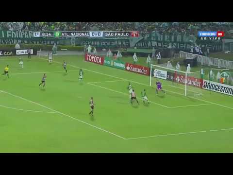 Atlético Nacional 2 x 1 São Paulo melhores momentos libertadores