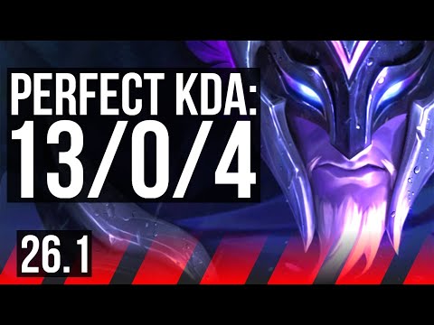 PANTHEON vs VOLIBEAR (TOP) | Perfect KDA: 13/0/4 | KR Diamond | 26.1