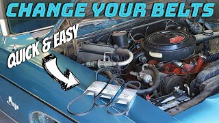How To Replace a Serpentine Belt | Removal & Install | SBC