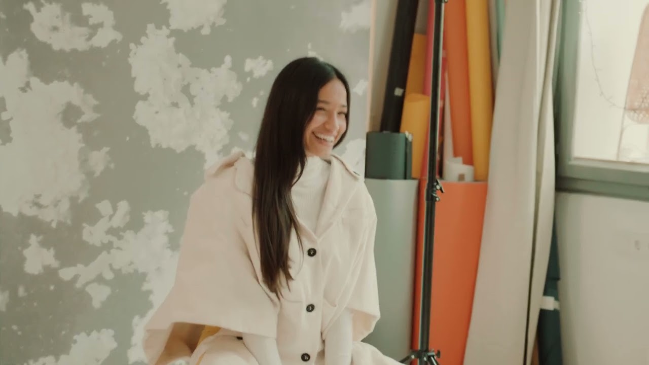 Tencel Glacier Jacket Studio Production - Video 1