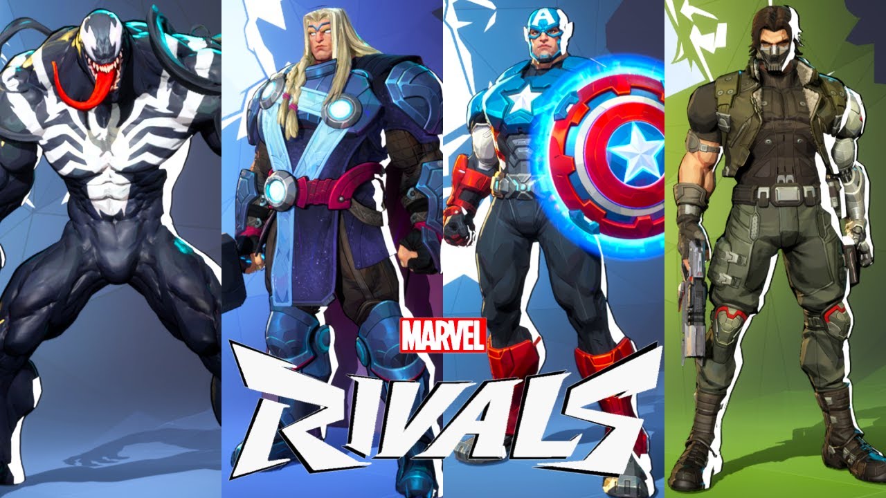 Marvel Rivals - All Characters & Skins Showcase (4K 60FPS)