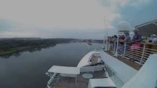 preview picture of video '2013 Disney Wonder Westbound Panama Canal Time-lapse - Gatun Locks (May 12, 2013 / Mother's Day)'