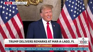 FULL SPEECH: President Donald J. Trump Gives Remarks at Mar-a-Lago - 3/4/24