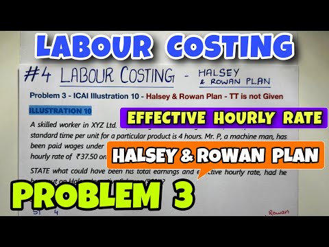 1 Labour Turnover Rate Problem Labour Costing B COM CMA CA INTER By Saheb Academy