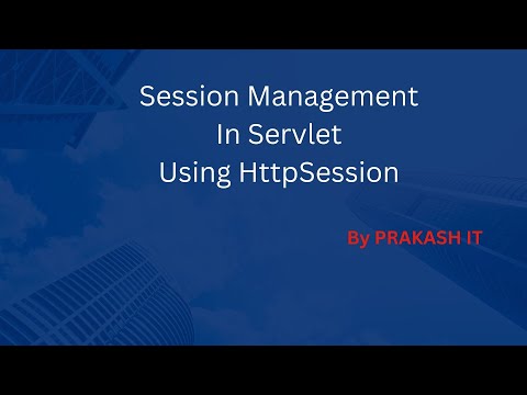 18 Session Management In Servlet Using Httpsession