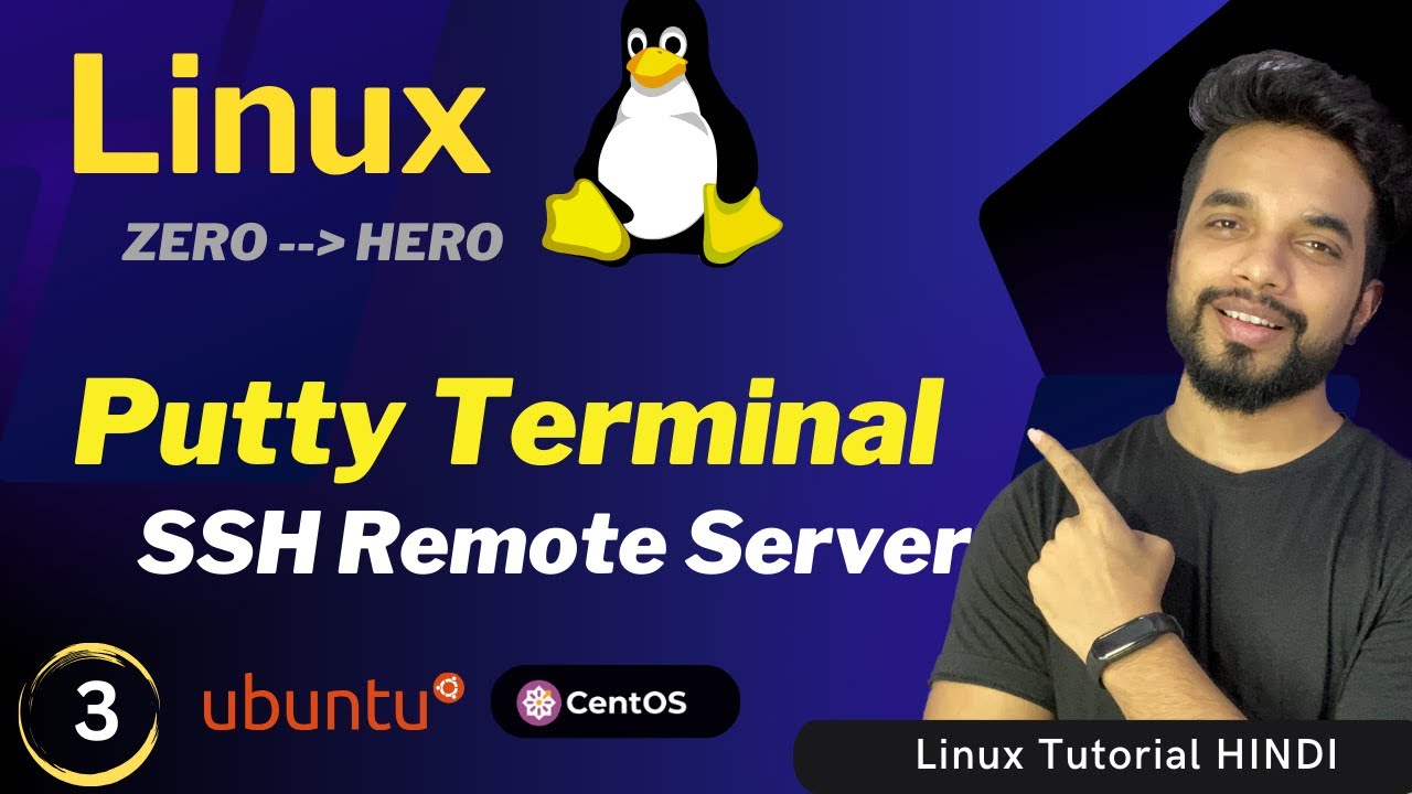 Access Linux Server Remotely Using SSH - Putty | Windows CMD | GitBash | MobaXterm