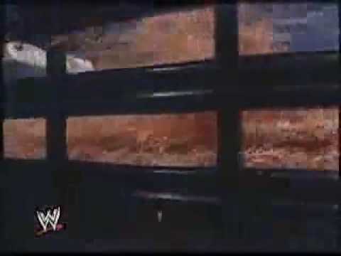 Undertaker Chokeslams Rikishi off hell in the cell armegedon