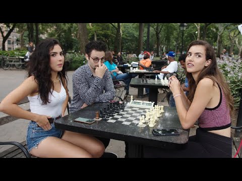 Speed Chess ft. Botez Sisters in New York City