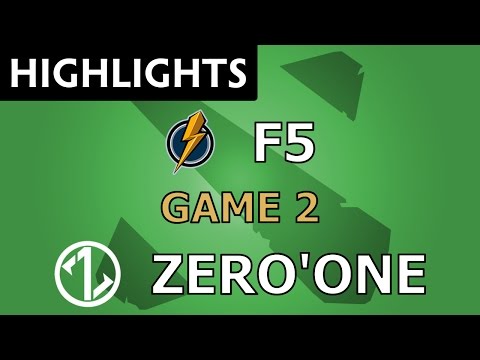 Fantastic.Five' vs ZERO'ONE [Game 2] World Cyber Arena 2016 S2 - Dota Highlights