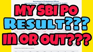 My SBI PO 2021-22 Result | Shivani Keswani